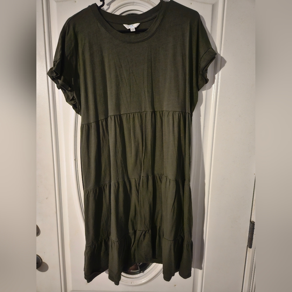 Tiered babydoll dress